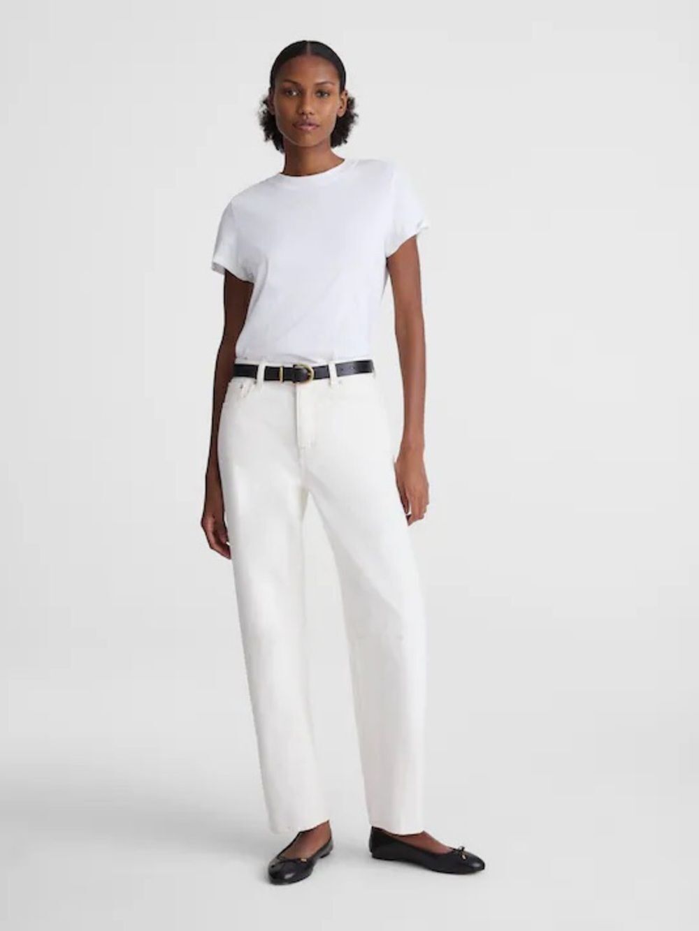 NWT Madewell The Tall Darted Barrel-Leg Jean Vintage Canvas Rigid Size 30T